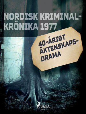 cover image of 40-årigt äktenskapsdrama